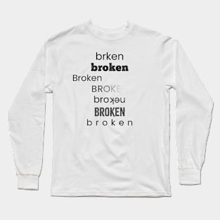 Broken Long Sleeve T-Shirt